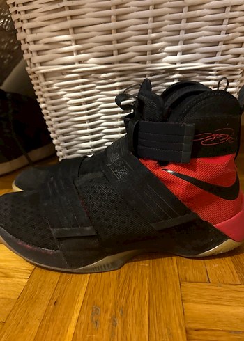 44-45 Jordan Kırmızı Siyah Kayışlı Basketbol Ayakkabısı - Görsel 2