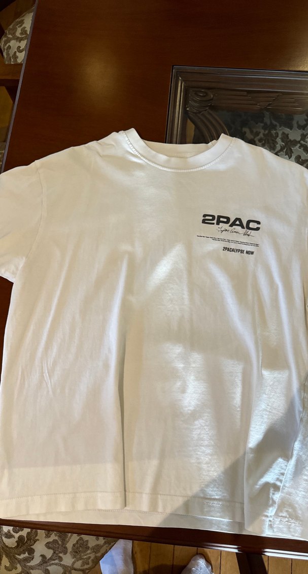 TUPAC PULLBEARBeyaz Erkek Tişört - Görsel 2