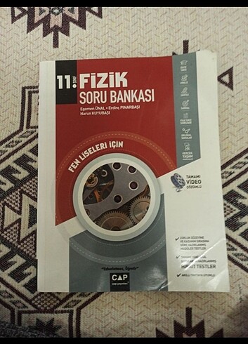 11. Sınıf çap yayınları fizik soru bankası