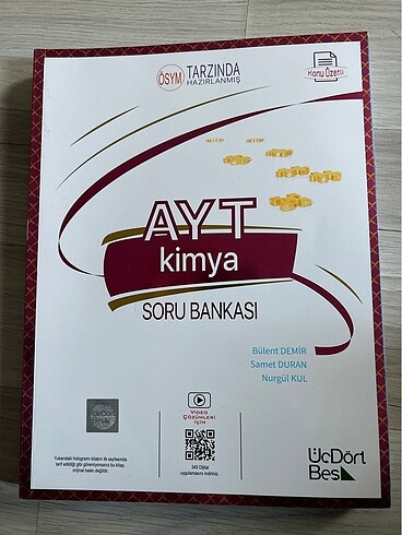 Ayt kimya 345 yayınları