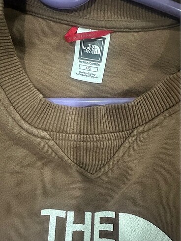 l Beden kahverengi Renk The north face sweatshirt