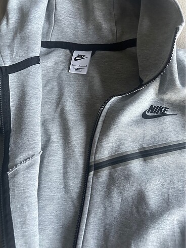 l Beden gri Renk Nike tech fleece gri orijinal