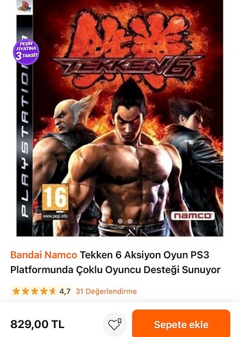Tekken 6 PlayStation 3 Oyunu - Görsel 2