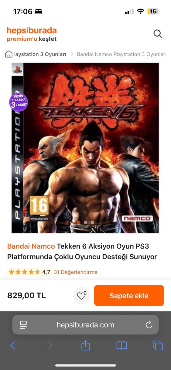 Tekken 6 PlayStation 3 Oyunu - Görsel 2