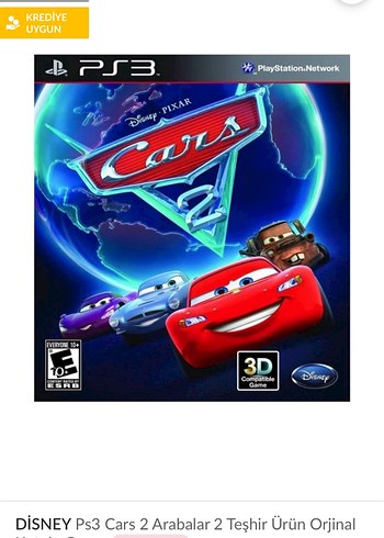 Arabalar 2 ps 3 oyunu - Görsel 2