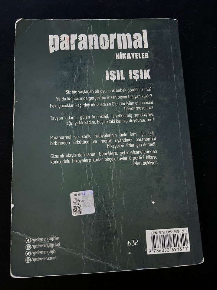 Işıl Işık Paranormal Hikayeler Kitabı - Görsel 2