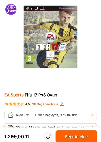FIFA 17 PlayStation 3 Oyunu - Görsel 2