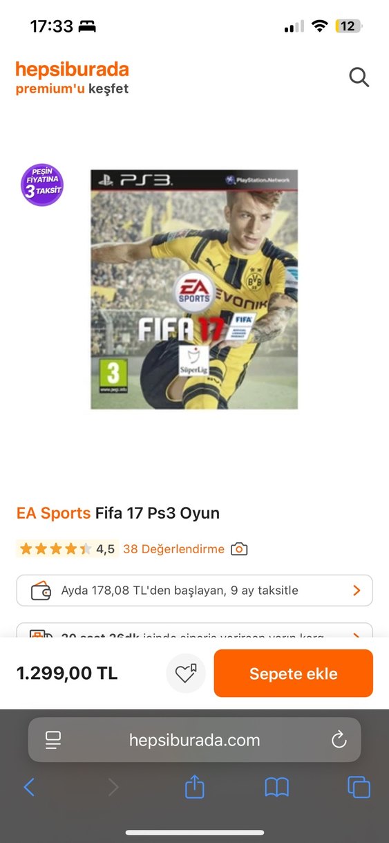 FIFA 17 PlayStation 3 Oyunu - Görsel 2