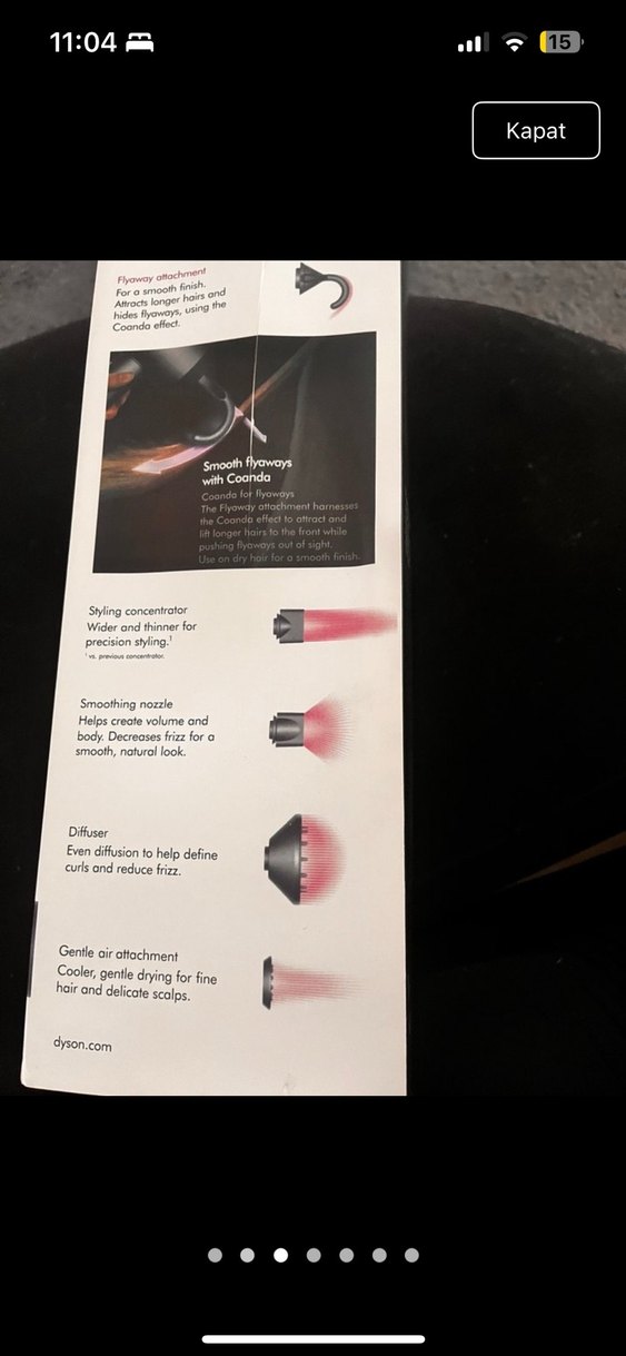 Dyson Supersonic Saç Kurutma Makinesi - Görsel 3