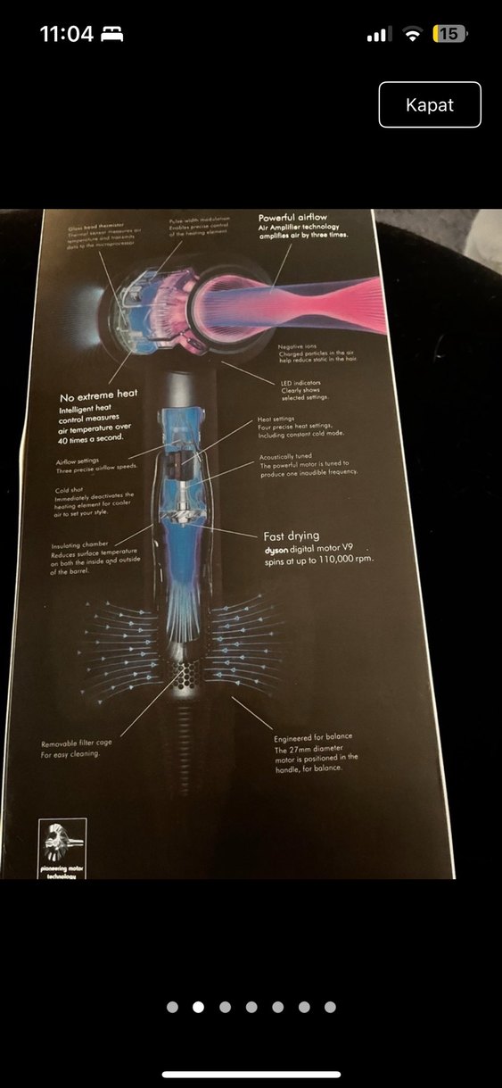 Dyson Supersonic Saç Kurutma Makinesi - Görsel 2