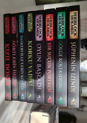 Sherlock Holmes Roman Seti - 8 Kitap