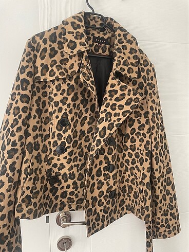 Leopar trençkot