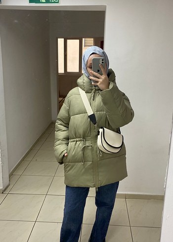 Kadın Krem Omuz Çantası - Görsel 3