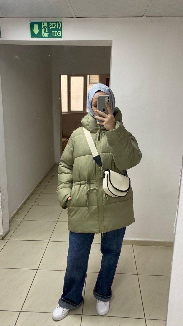 Kadın Krem Omuz Çantası - Görsel 3