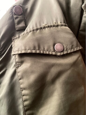 s Beden yeşil Renk Zara oversize bomber ceket mont
