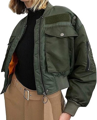 Zara oversize bomber ceket mont