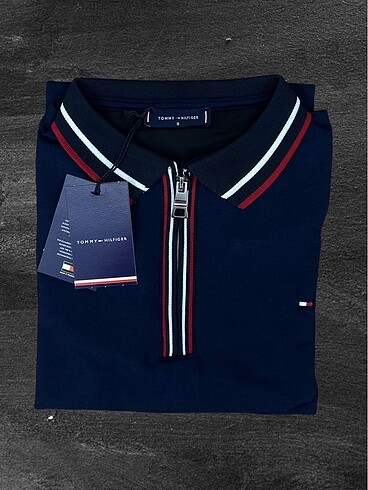 TOMMY HILFIGER yarım fermuarlı Sweatshirt