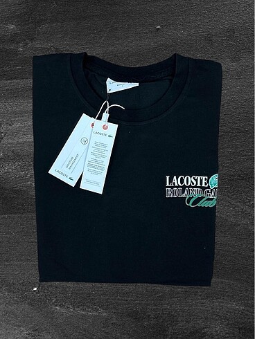 Lacoste bisiklet yaka Sweatshirt