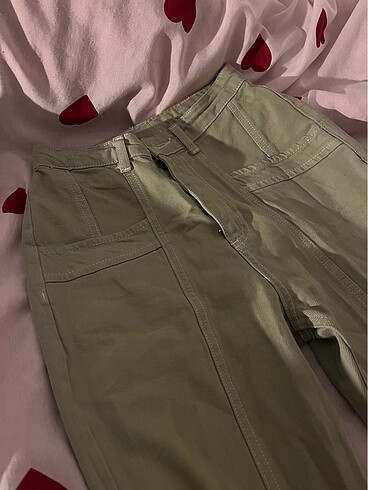 PASTEL YEŞİL KOT PANTOLON