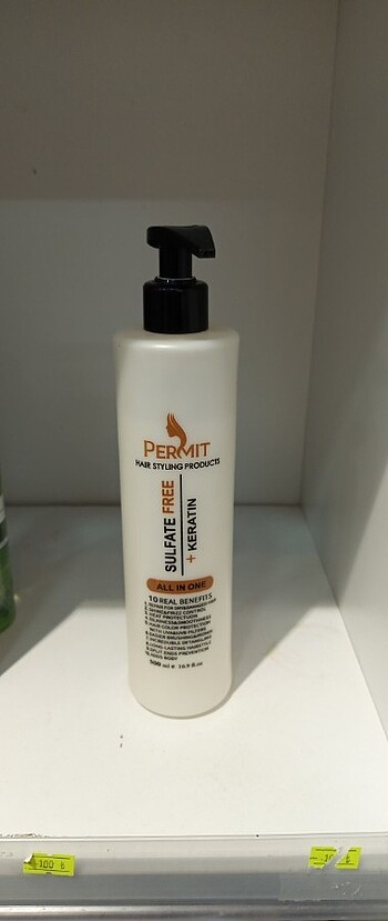 PERMİT YOĞUN ONARICI KERATİN ÖZLÜ SAÇ LOSYONU 500ML