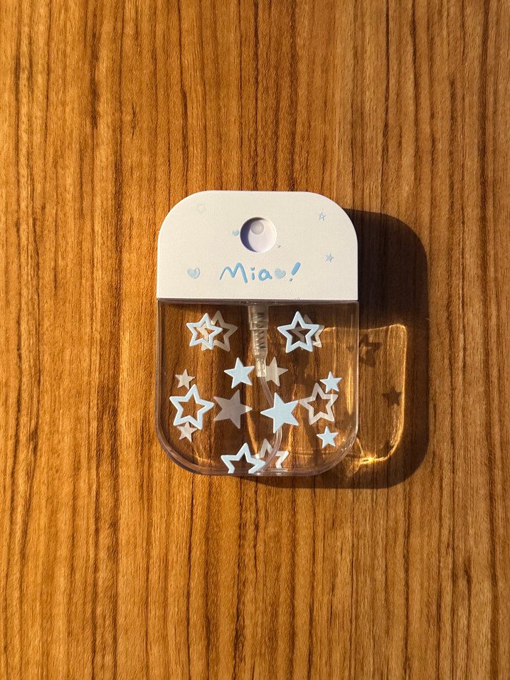 Yıldız Desenli Kedi parfüm kutusu - Görsel 2