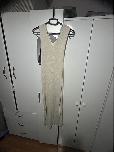 Triko uzun elbise - Görsel 6