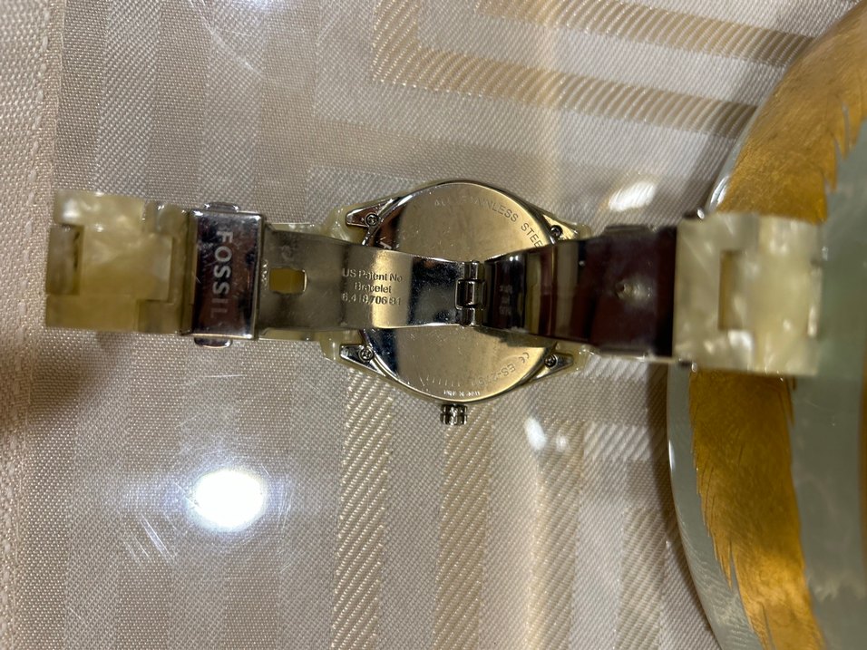 Fossil Beyaz Taşlı Kadın Kol Saati HEDİYELİ - Görsel 5