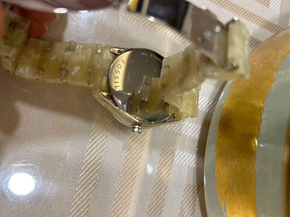 Fossil Beyaz Taşlı Kadın Kol Saati HEDİYELİ - Görsel 4