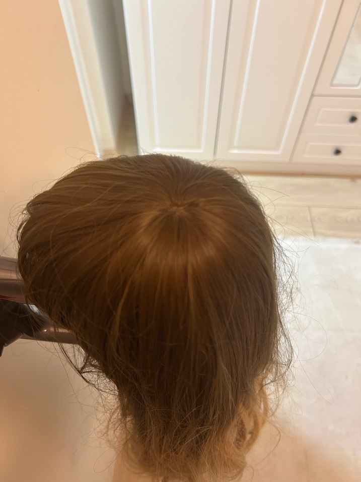 Sarı Balyajlı Peruk HEDİYELİ - Görsel 2