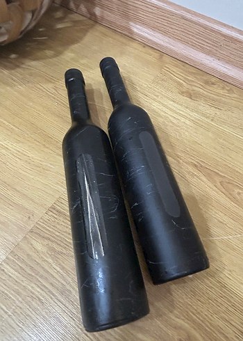 Siyah Cam Yağ Şişesi Seti - Görsel 5