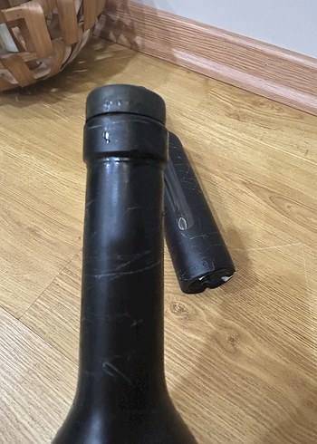 Siyah Cam Yağ Şişesi Seti - Görsel 4