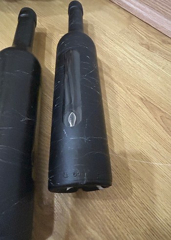 Siyah Cam Yağ Şişesi Seti - Görsel 3