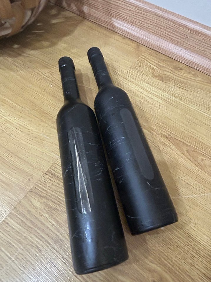 Siyah Cam Yağ Şişesi Seti - Görsel 5