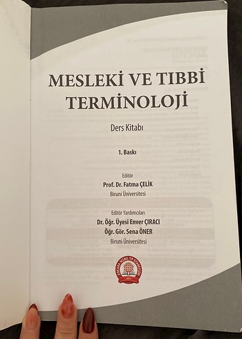 Mesleki ve Tıbbi Terminoloji Kitabı - Görsel 2