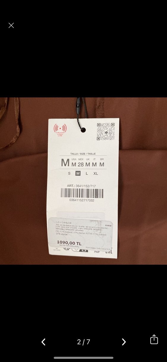 Zara Kadın Midi Elbise - Görsel 3