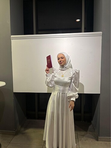 Diğer Tesettür nikah elbisesi