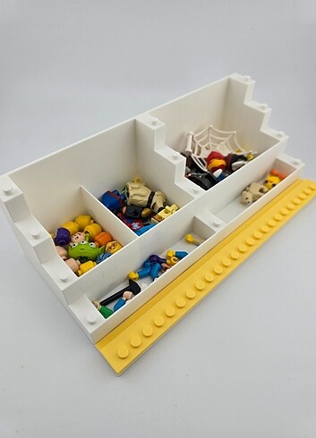 Beden Renk Lego Figür sergileme standını