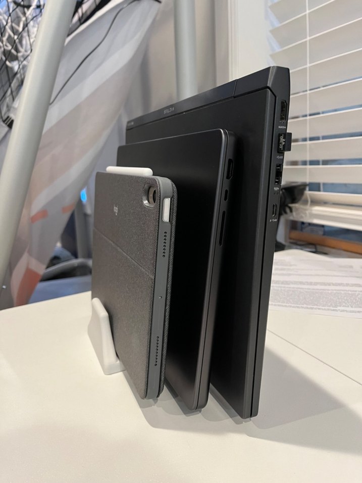 Gri Renkli Tablet Bilgisayar Tutucu - Görsel 4