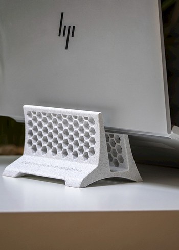 Beyaz Dizüstü Bilgisayar Standı - Görsel 4