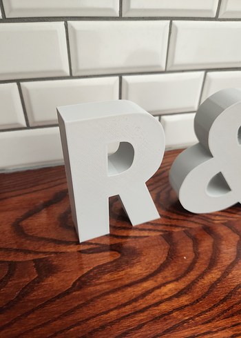 Masa Üstü Harfler - Görsel 3