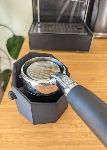 Gri Siyah Kahve Makinesi Aksesuarı Knock Box - Görsel 2