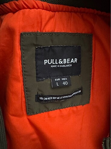 l Beden Pull Bear Bomber ceket