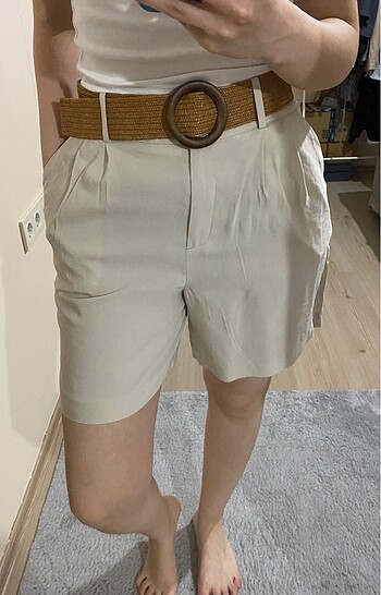 Zara Zara kemerli bermuda
