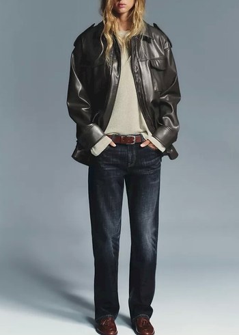 CEPLİ SUNİ DERİ CEKET - Görsel 2