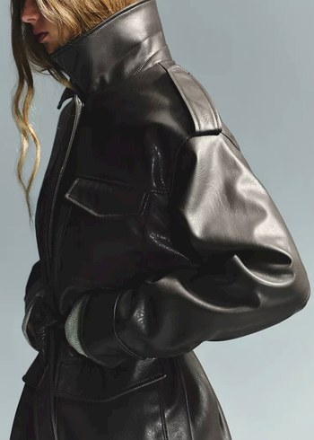 CEPLİ SUNİ DERİ CEKET - Görsel 3