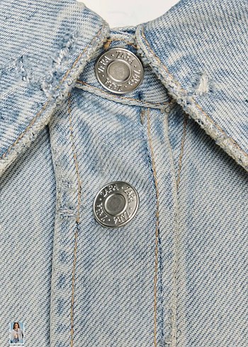 s Beden Zara crop denim ceket