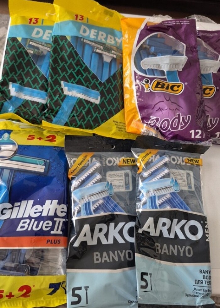 Bic Body Derby Banyo Arkao Banyo Gillette Blue 2 - Görsel 2