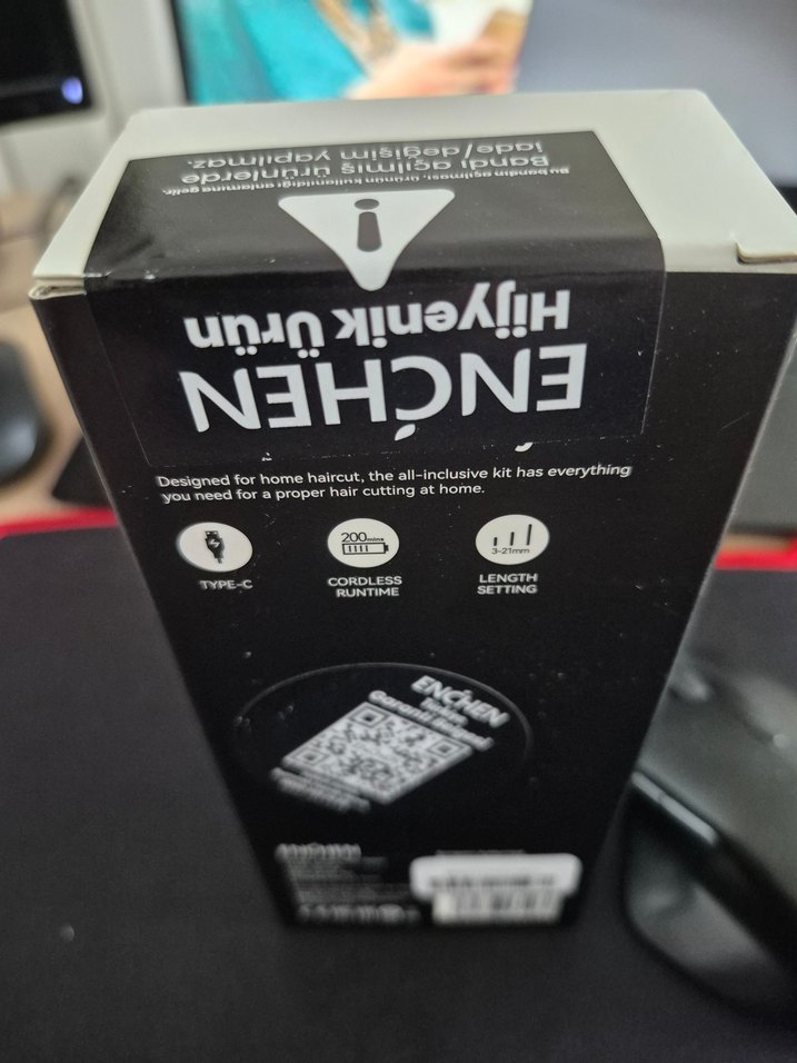 Xiaomi ENCHEN Boost2 Siyah Saç Kesme Makinesi - Görsel 5