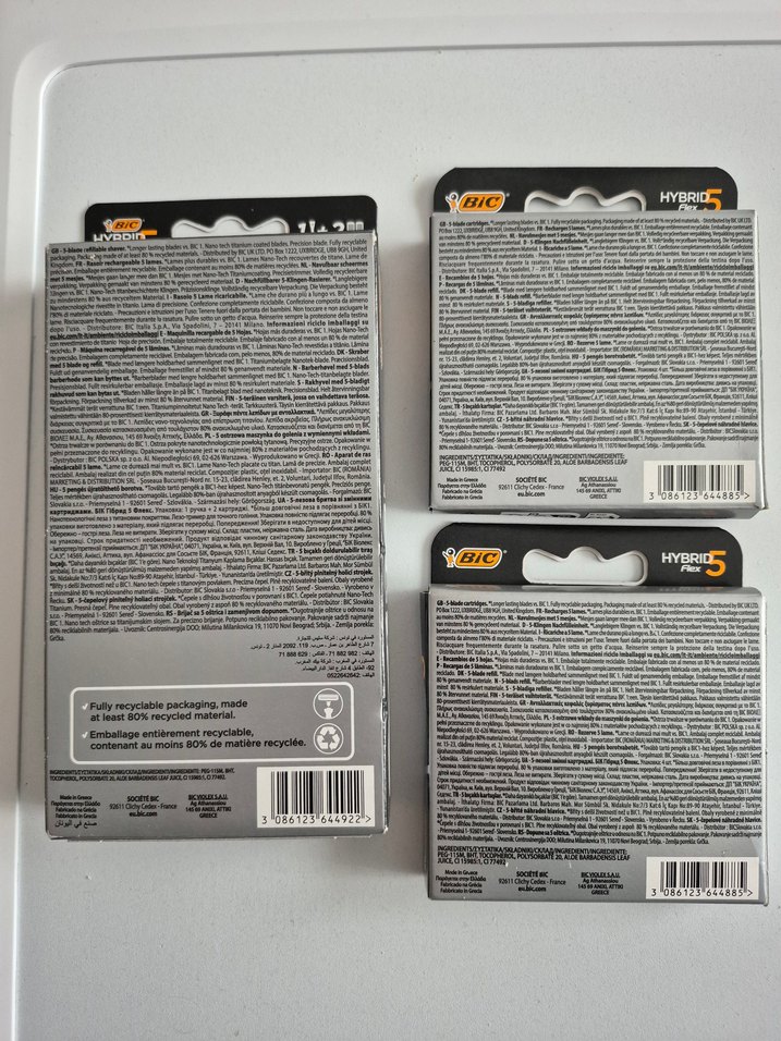 BIC Hybrid Flex 5 Erkek Tıraş Bıçağı ve Yedekleri - Görsel 2