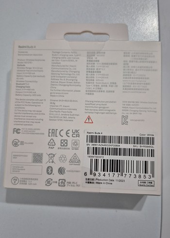 Xiaomi Redmi Buds 4 Kablosuz Kulaklık - Görsel 2